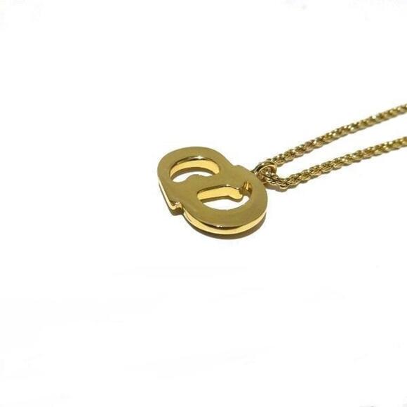 Dior CD Logo Necklace & Earrings Set Metal Necklace in Excellent condition - Picture 5 of 9